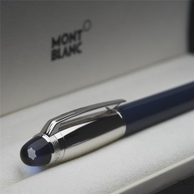 Montblanc Starwalker Blue Planet Dou&eacute; F&uuml;llfederhalter Platiniert ID 125272 OVP