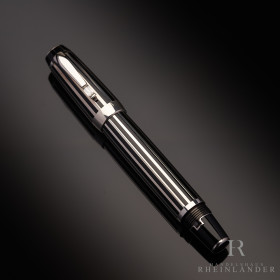 Montblanc Boheme Crystal Platinum Plated Line Fountain...