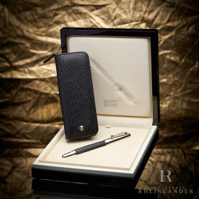 Montblanc Boheme Jewels Black Sharkskin Rollerball Pen...