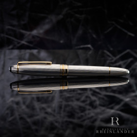 Montblanc Meisterst&uuml;ck Solitaire 925er Silber LeGrand F&uuml;lllfederhalter ID 1468