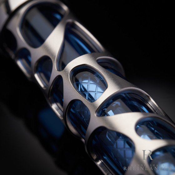 Montblanc blue clearance skeleton fountain pen